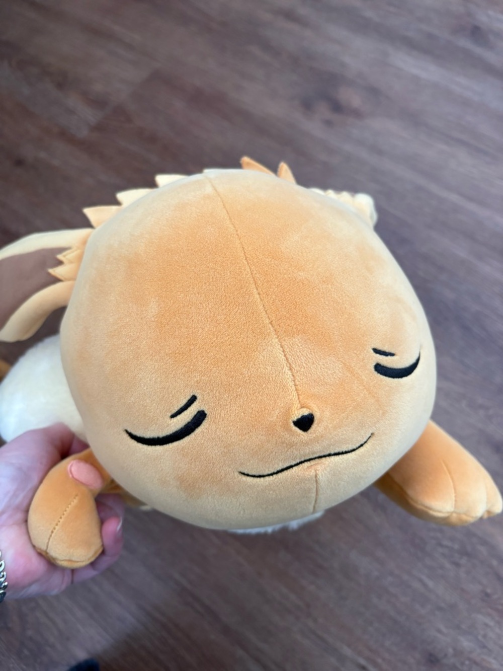 Jazwares Pokémon Sleeping Eevee Large 24” Plush Soft EUC